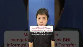 modus penipuan mengatasnamakan BNI