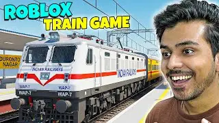 THIS ROBLOX INDIAN TRAIN GAME IS AMAZING | IRSIM