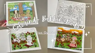 Dias quentes Bobbie goods Chá da tarde Coloring Book / Coloring with me  🌷