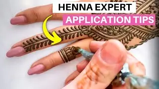 How to Apply Henna Paste to the Skin (Henna Body Art Expert Gives Best Tips!)