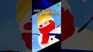 ❄️ #art #game #games #multiplayer #artworkout #apps #ipad #pencil #artchallenge #teamwork