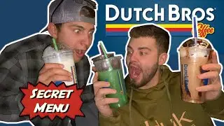 Best Dutch Bros Secret Menu Drinks | Cake Batter Frost Pixie Stick Ocean Water | Mystery Drink