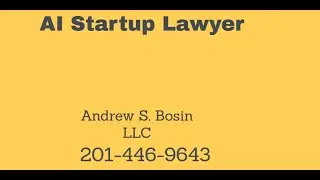 AI Startup Lawyer | SaaS & AI Attorney Andrew S. Bosin | New Jersey + Nationwide Tech Law Firm