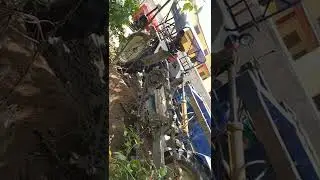 Tractor used for making drain 1