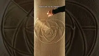 The artist's Zen sand table is so relaxing and decompressing! #INTERESTING #shortsviral