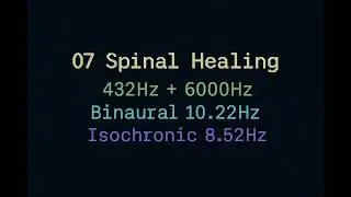 Spinal Realign | 432+6000Hz | Bi 10.22 / Iso 8.52