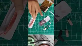 Minimal paper bookmark 🤍  Quiet hands &bull; simple beauty  Save & relax