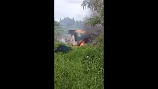 Quadrilha explode carro-forte na SP-304