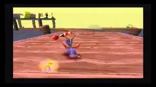 spyro the dragon ps1 120% walkthrough part 21 (Misty bog) 100%