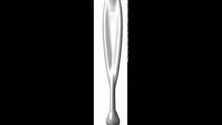 Collision of liquid jets to form stable chain structure