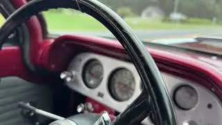 Braking Demo | 1964 Chevrolet Corvair Monza Spyder Convertible 4-Speed Manual, Restored |CCC Lot 297