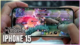 iPhone 15 Mobile Legends Gaming test Update MLBB | Apple A16