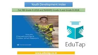 India Youth Development Index and Report explained for RBI and NABARD 2018