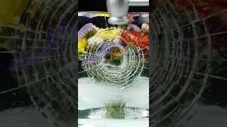 Satisfying Floral Ice Cracking ASMR 流🌸