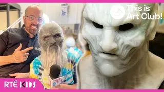 This Is Art Club! | Watch Julian Checkley Create Creatures & Costumes For Film! 🎥 😲 | @RT&Eacute;KIDS​