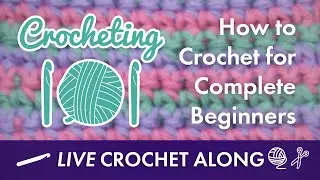 Beginner Beanie Live Pattern and Tutorial || Livestream Crochet Along - GIVEAWAY
