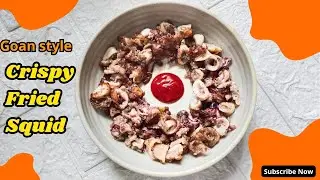How to Make Crispy Fried Squid Goan Style | Mouthwatering Seafood Recipe