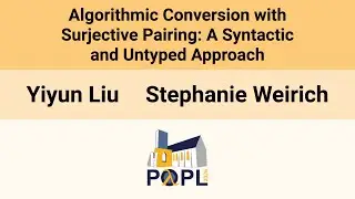 [POPL'26] Algorithmic Conversion with Surjective Pairing: A Syntactic and Untyped Approach