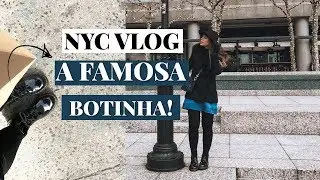 VLOG em NYC - Comprei minha BOTINHA DR.MARTEENS