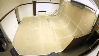 Time-Lapse of Vivid Photo Visual's infinity cove being painted