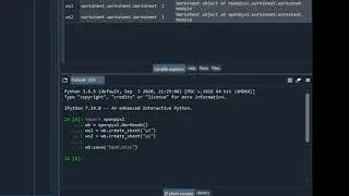 OpenPyxl in python