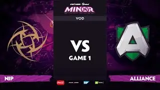 [EN] Ninjas in Pyjamas vs Alliance, Game 1, StarLadder ImbaTV Dota 2 Minor S2, Playoffs