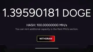 Modorun Free Cloud Mining Site 🤑 || Dogecoin Mining || Dogecoin || Cloud Mining