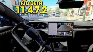 FSD Beta 11.4.7.2 vs The Suburban Gauntlet