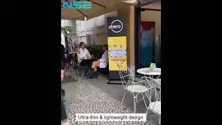 NSE P3 Smart Digital LED Banner/ Totem/ Screen for Restaurant Application