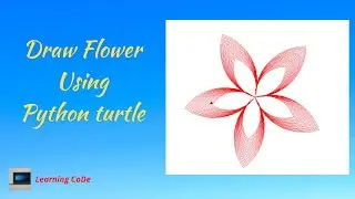Draw Flower Using Python Turtle