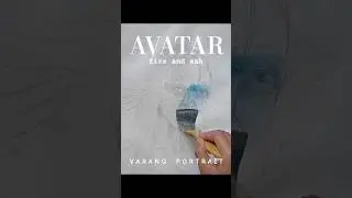 VARANG portrait drawing from AVATAR : fire and ash