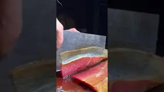 #shorts Oddly satisfying pork slices | KT Food Review