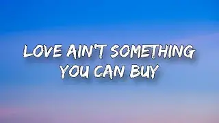 Love Ain&rsquo;t Something You Can Buy | Confident Pop R&B
