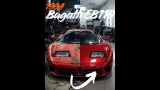 ASMR Car Restoration full rebuild of Bugatti EB110Super Sport from abandoned condition to new ...