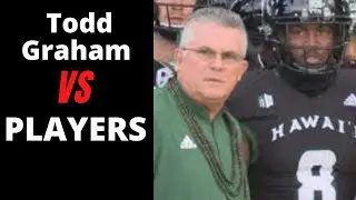 Todd Graham Hawaii -  He screwed programs and players for years .  Then the players LEFT HIM