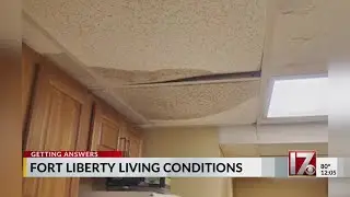 Fort Liberty barracks residents report mold, flooding issues