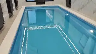 Композитный бассейн San Juan Luxor 9537 цвет 3d blue stone  композитныйбассейн.рф  sjp.su