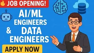 🚀 We're Hiring: Data & AI/ML Engineers – Join Our Innovation Team! #Data Engineer #jobs  #ai #ml