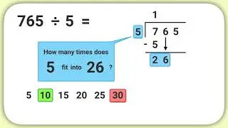 Dividing a 3 Digit Number Part 2