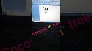 How to make coconut tree 🌴 symbol in ms word#shorts#short#ytshorts#viral#trending#computer