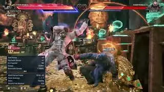 152 damage lars (almost death) combo - Lars will be Giga broken in Tekken 8