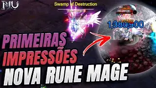 I TESTED RUNE WIZARD and the DAMAGE is AMAZING! ⚡ Best character in the game? | New DESTRUCTION map