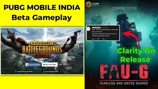 Pubg Mobile India Beta Version Gameplay | FAUG Release Date ? | Aslam AAK