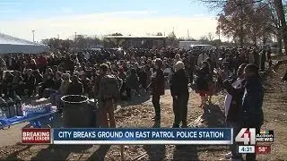Groundbreaking ceremony held for new police station and crime lab