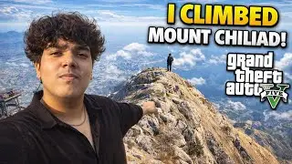 I Climbed the Tallest Mountain in GTA 5 😭🏔️