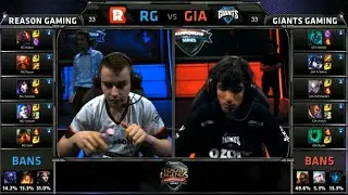 GIA vs RG Game 4 Highlights (EU LCS Summer Promotion 2015)