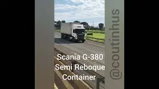Semi Reboque Container (Carga Seca). Cavalinho Scania G-380, ano 2010/10. Br-376.