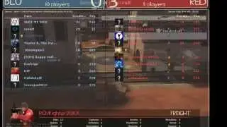 Team Fortress 2 (PC) - Freight online match (Control Points mode)