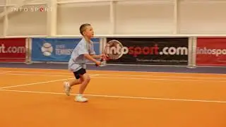 Tennis Coaching for Kids: React & Volley Drill - Single Player
