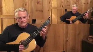 Invention #4 BWV 775 by J S Bach; Daniel Estrem, guitar